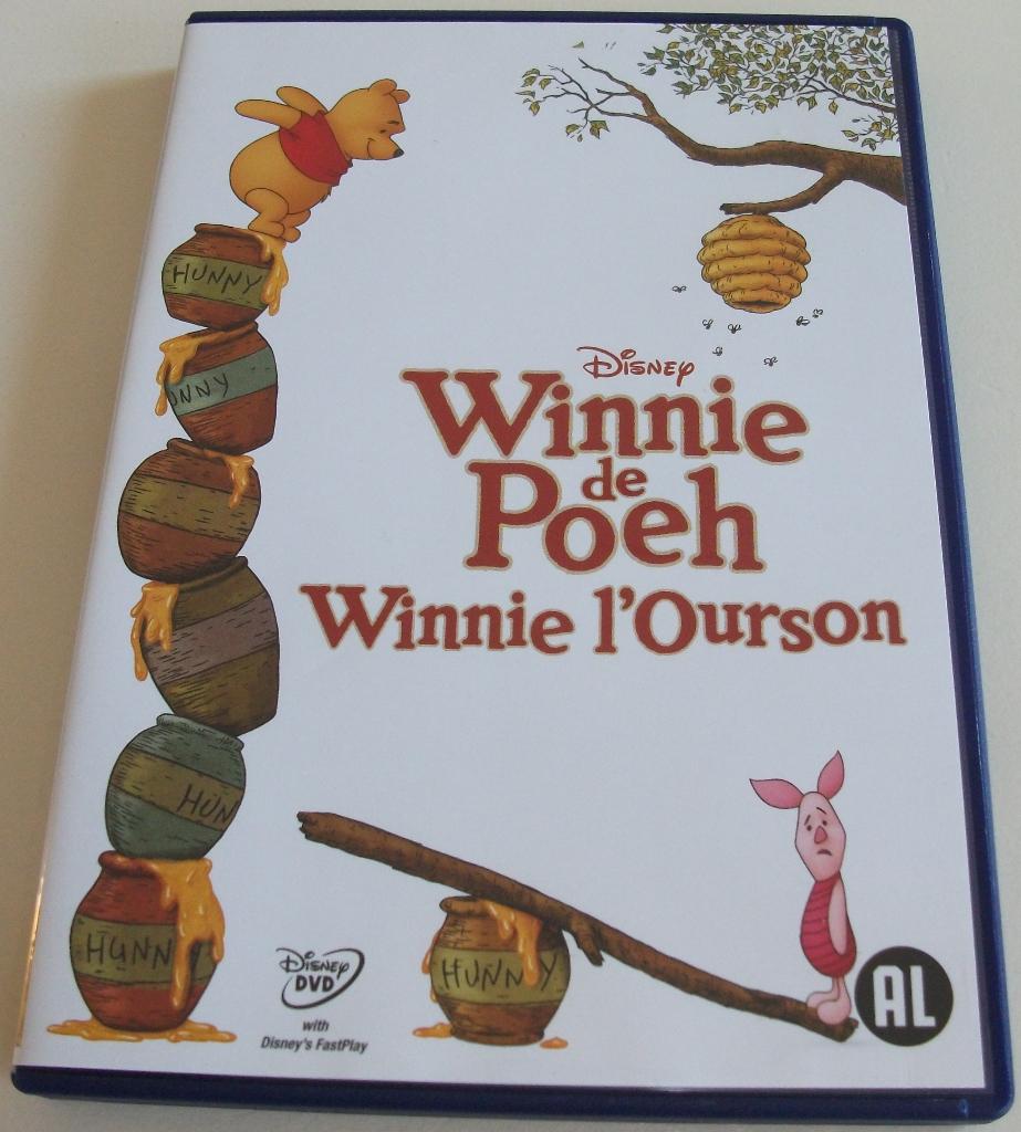 Dvd *** WINNIE DE POEH *** Walt Disney Gouden Rugnummer 55, Tekenfilm, Ophalen of Verzenden, Zo goed als nieuw, Alle leeftijden