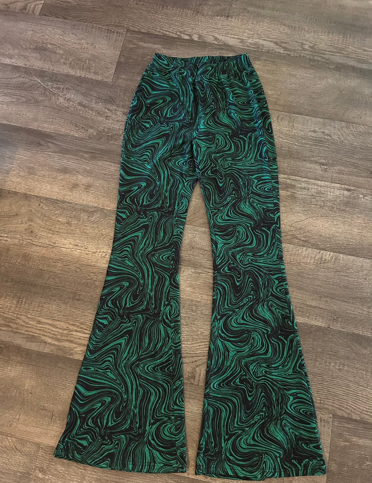 Colourful Rebel flared pants liquid paint peached, maat S, Nieuw, Ophalen of Verzenden, Maat 36 (S), Lang