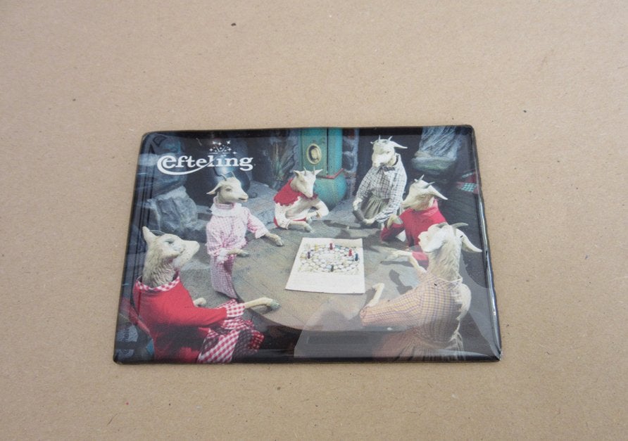 Efteling magneet Zeven Geitjes, Verzenden, Gebruikt, Overige typen