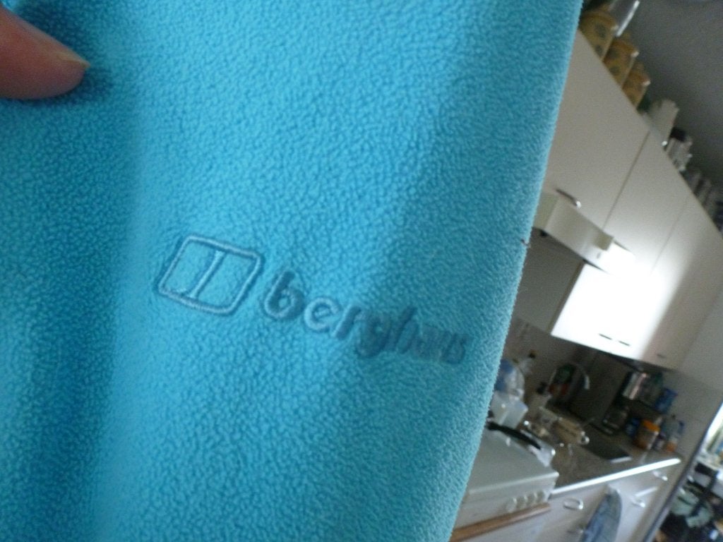 BERGHAUS fleece vest azuurblauw L  -GRATIS zend, Verzenden, Nieuw, Kleding