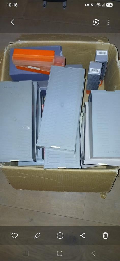 Dia raampjes 50x50mm Agfa Gepe Hamafix, Ophalen