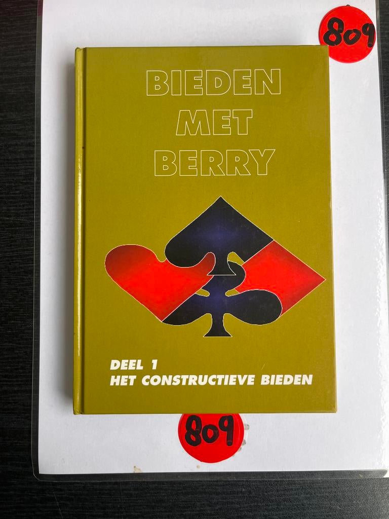 Bieden met Berry - Deel 1: Het Constructieve Bieden, Ophalen of Verzenden, Zo goed als nieuw