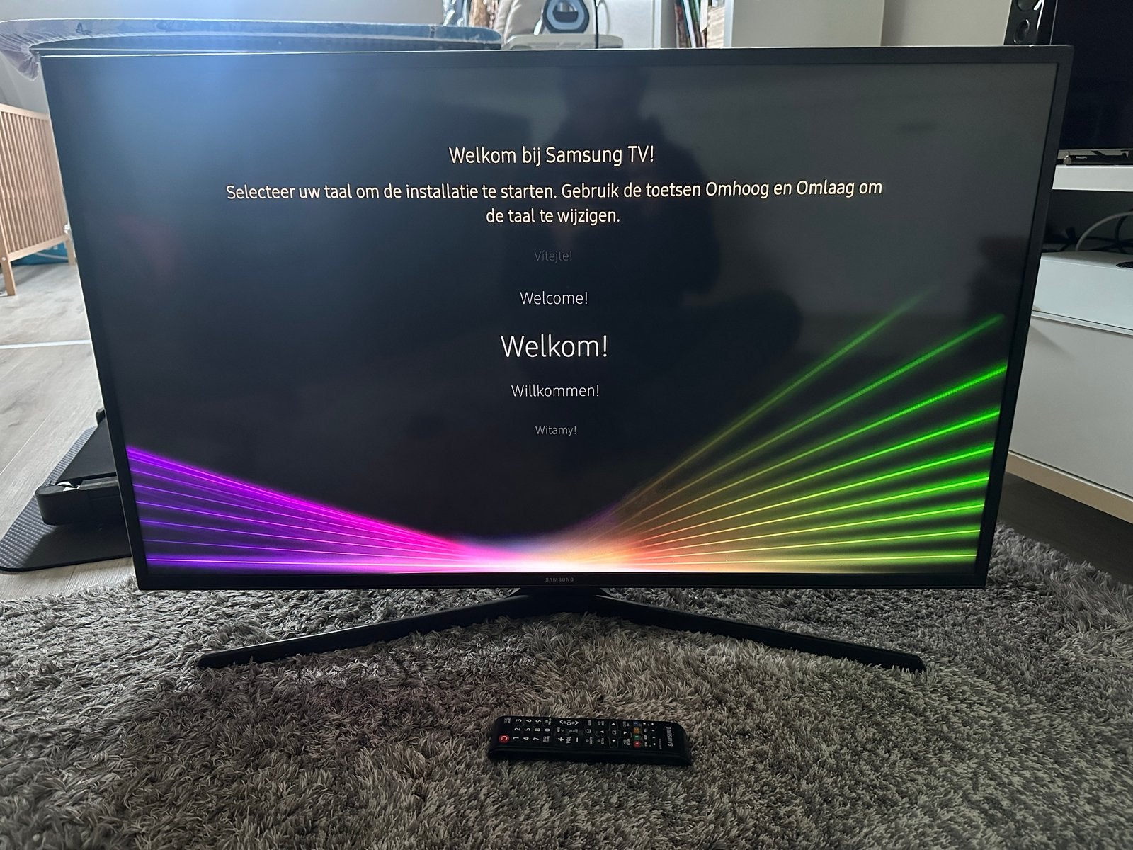 Samsung Series 6 40 inch Smart TV, Audio, Tv en Foto, Ophalen, Gebruikt, Samsung, 100 cm of meer