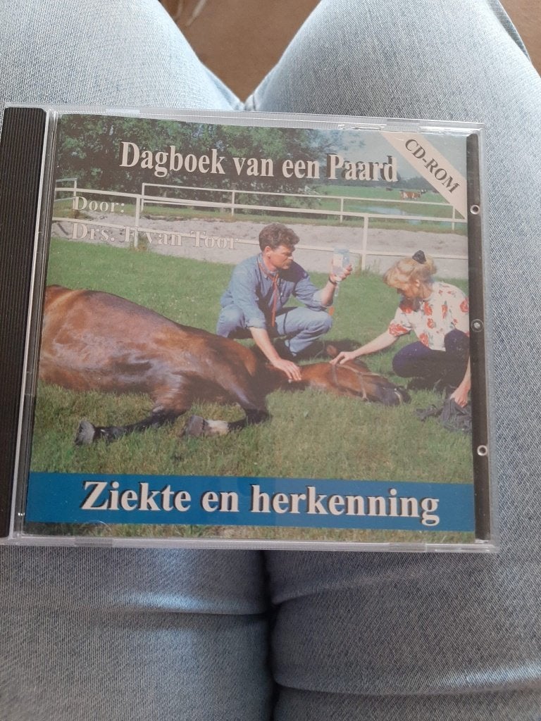 cd-rom dagboek van een paard (ziekte en herkenning), 1 speler, Ophalen of Verzenden, Zo goed als nieuw, Vanaf 3 jaar