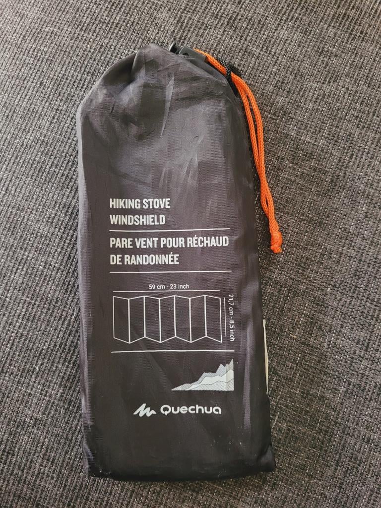 Quechua Windscherm voor Hiking Kooktoestel, Caravans en Kamperen, Kampeeraccessoires, Ophalen of Verzenden, Zo goed als nieuw