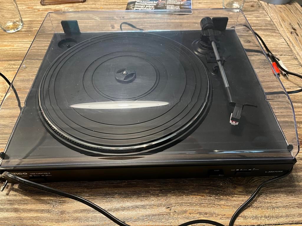 Lenco L-3867USB Platenspeler met USB-aansluiting, Overige merken, Ophalen of Verzenden, Zo goed als nieuw, USB-aansluiting