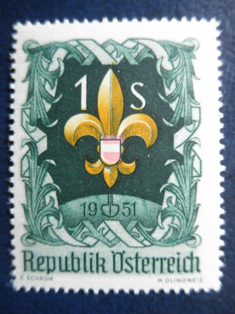 Postzegels Oostenrijk 1951 scouting - cw. € 6,00 postfris., Ophalen of Verzenden, Postfris