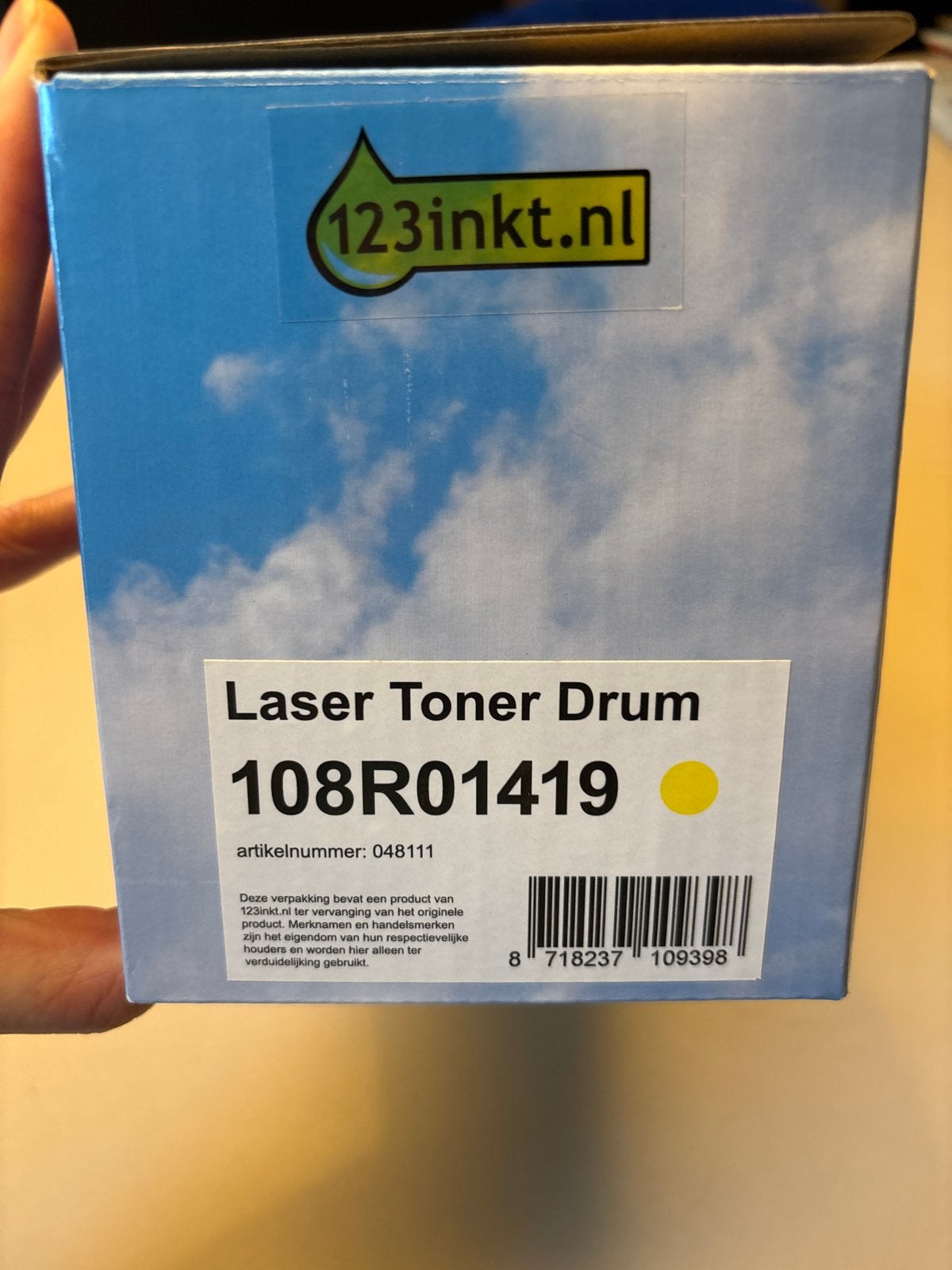 Xerox 123inkt Laser Toner Drum 108R01419 - Nieuw, Ophalen of Verzenden, Nieuw, Toner