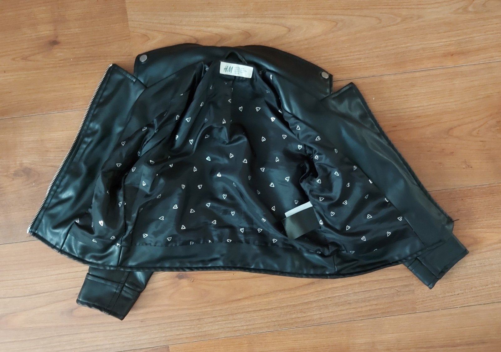 jas maat 104, Kinderen en Baby's, Kinderkleding | Maat 104, Ophalen, Meisje, H&M, Zo goed als nieuw