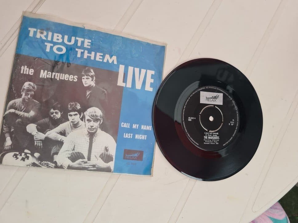 The Marquees nederbeat single zeldzaam, Ophalen of Verzenden, Gebruikt, Pop, Overige typen