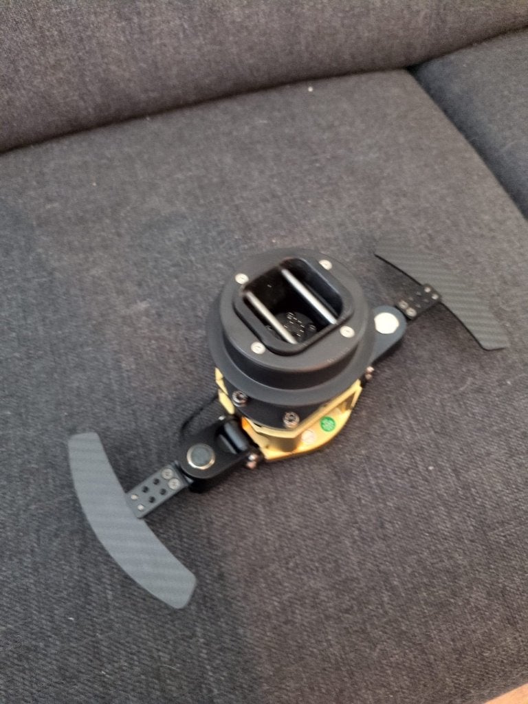 Fanatec Podium Hub + QR2 + carbon paddle shifters, Ophalen of Verzenden, Gebruikt