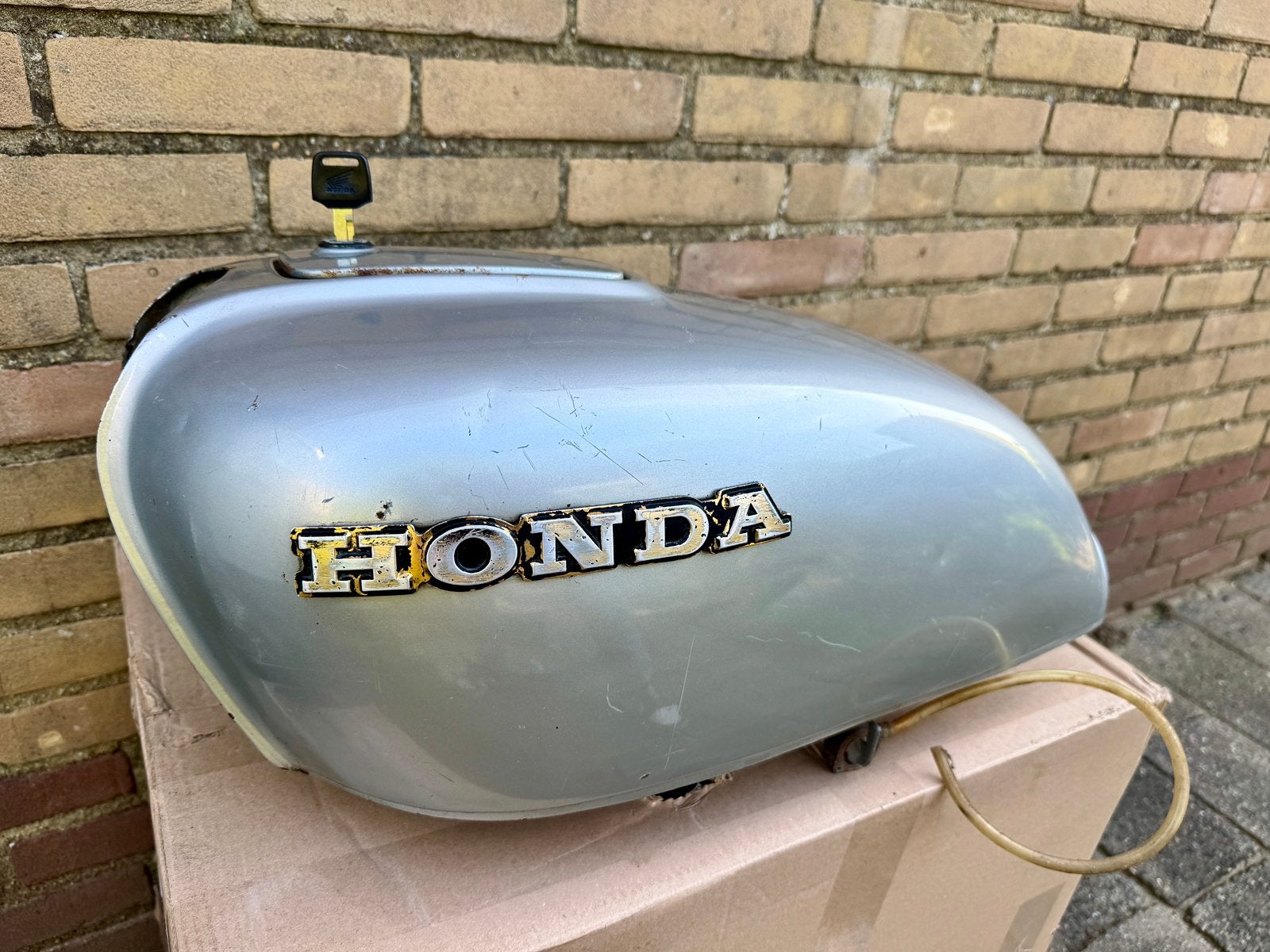 Honda cb550 tank benzinetank (brandschoon binnenin), Ophalen of Verzenden, Gebruikt