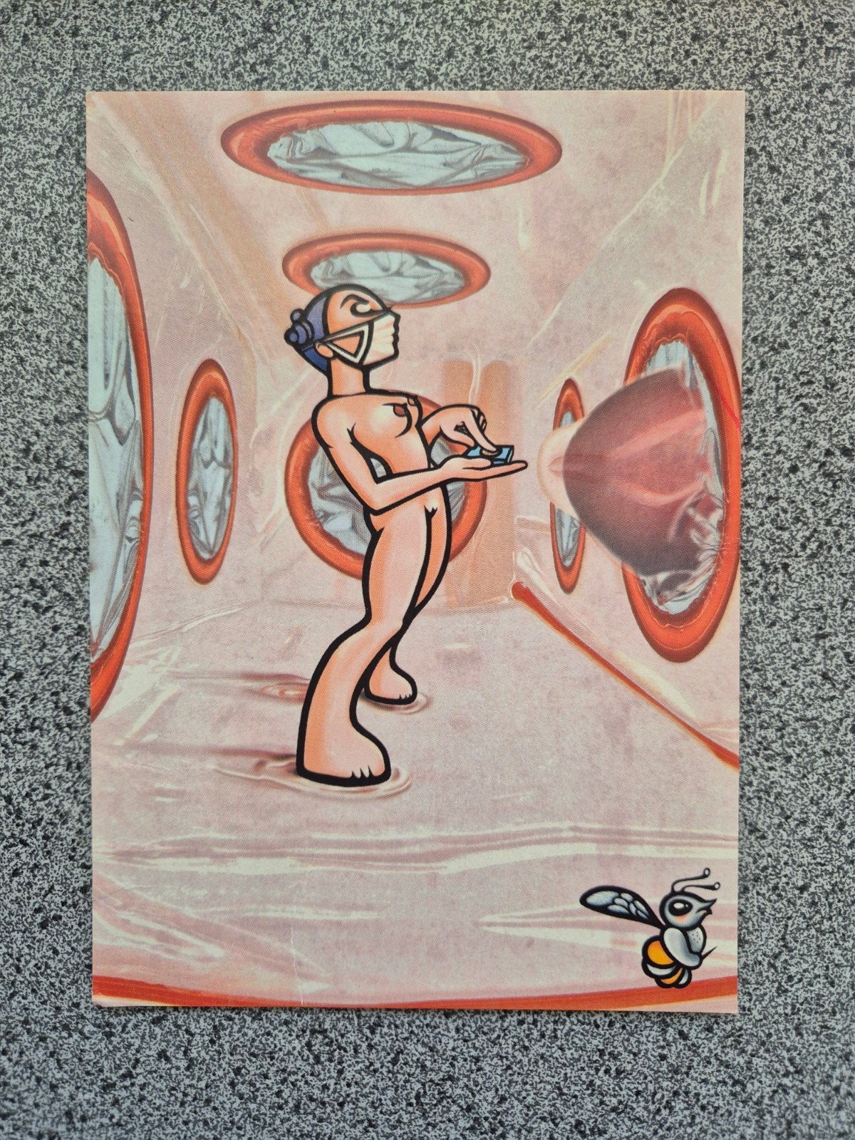 Boomerang Ansichtkaart - Irene Jacobs - Kunst, Verzamelen, Ansichtkaarten | Nederland, Ophalen of Verzenden