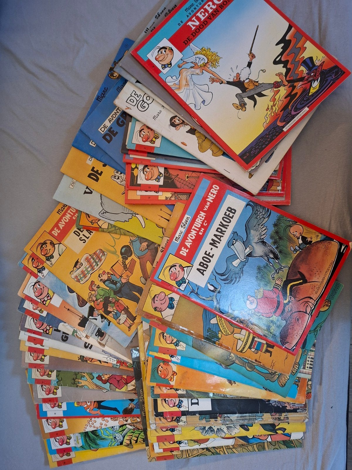 Diverse stripboekverzamelingen: Olivier Blunder, Storm, Nero, Boeken, Meerdere stripboeken, Ophalen, Gelezen
