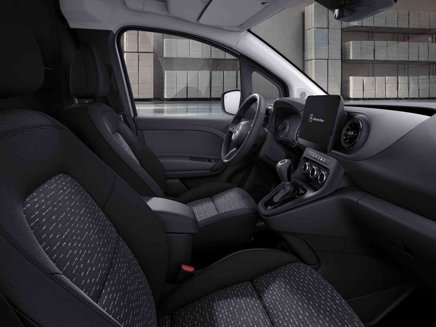 Mercedes-Benz eCitan 112 Pro L2 51 kWh, Auto's, Bestelauto's, Stof, 1270 kg, 1795 kg, 122 pk