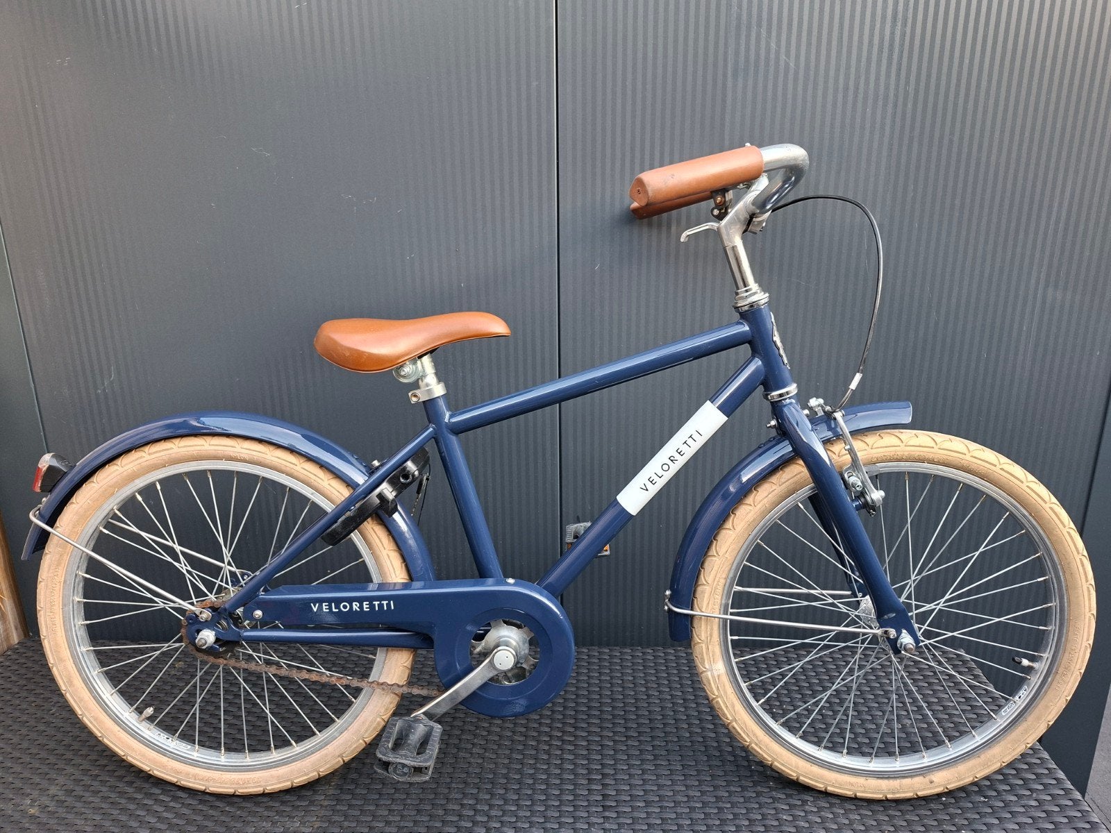 jongens fiets 20 inch veloretti junior blue yonder, Fietsen en Brommers, Ophalen, Zo goed als nieuw, 20 inch, Handrem