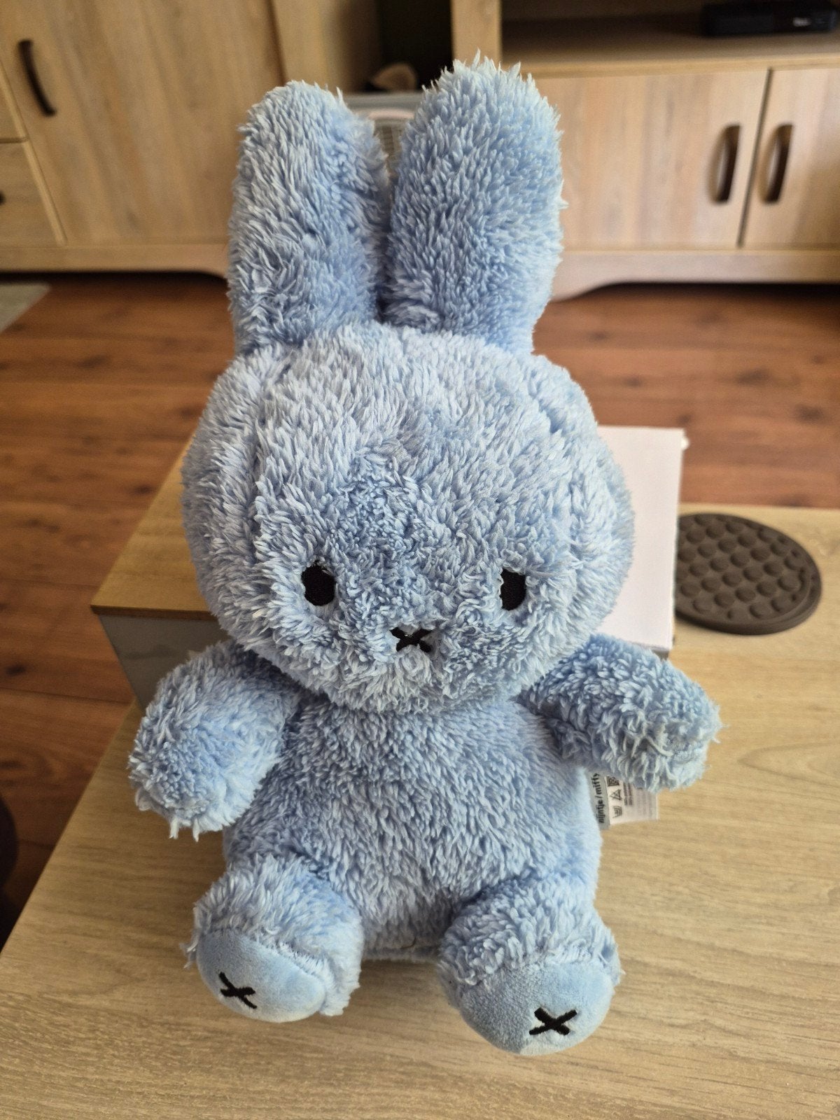 Nijntje knuffel., Blauw, Konijn, Nijntje, Ophalen of Verzenden