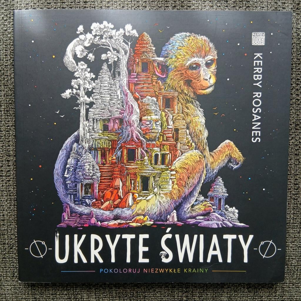 Worlds Within Worlds - Kerby Rosanes (kleurboek), Ophalen of Verzenden, Nieuw, Tekenen en Schilderen, Kerby Rosanes