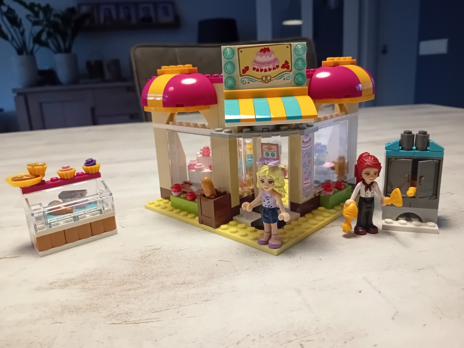 Bakkerij, Ophalen, Gebruikt, Lego, Friends