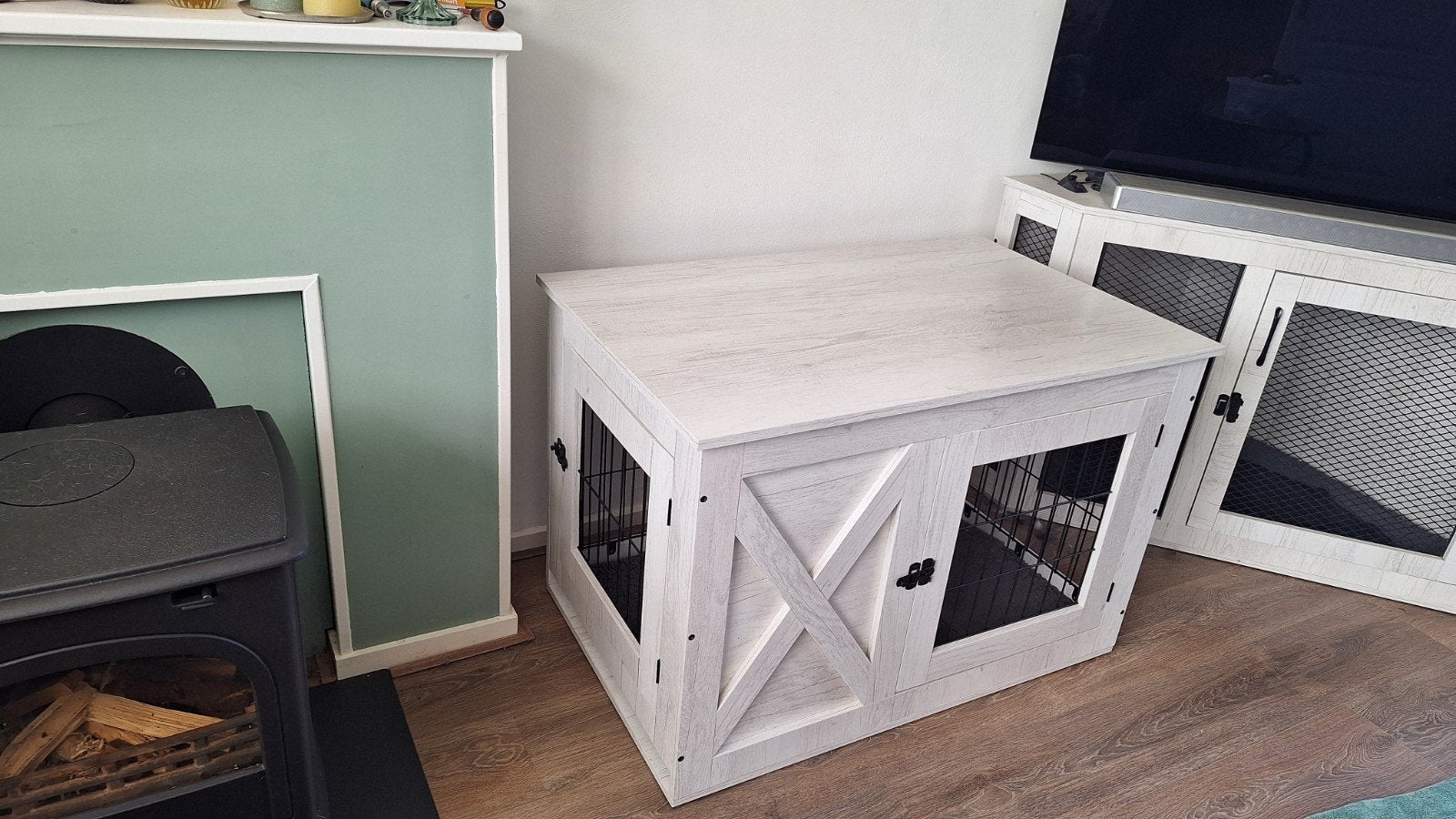Bench meubel kast, Dieren en Toebehoren, Ophalen, Zo goed als nieuw