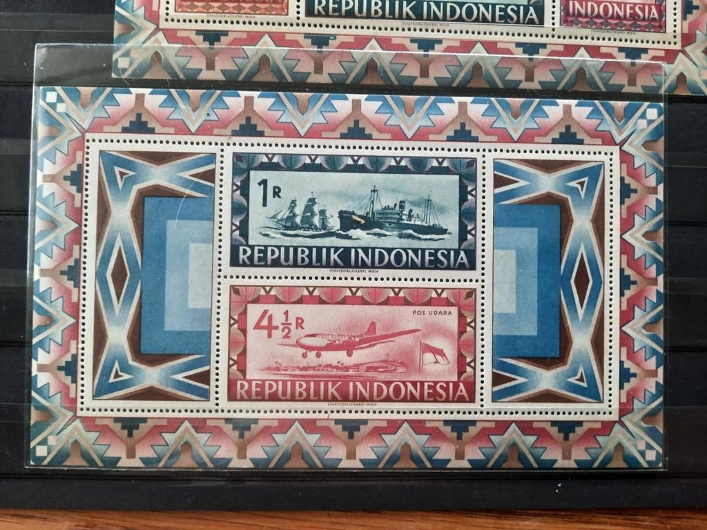 Indonesie Weense druk Dai Nippon 19-03 postfris, Postzegels en Munten, Ophalen of Verzenden, Zuidoost-Azië