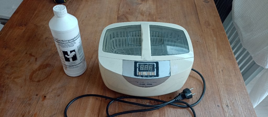 Ultrasoon reiniger 2500ml, Ophalen, Gebruikt