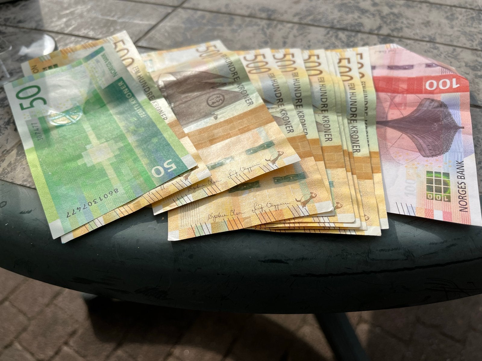 Noorse Kronen Set: 50, 100, 500 NOK biljetten, Ophalen, Overige landen, Setje