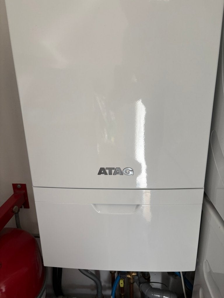 ATAG i36ECZ CV-ketel + ATAG One Zone Slimme Thermostaat, Ophalen, Slimme thermostaat, Gebruikt