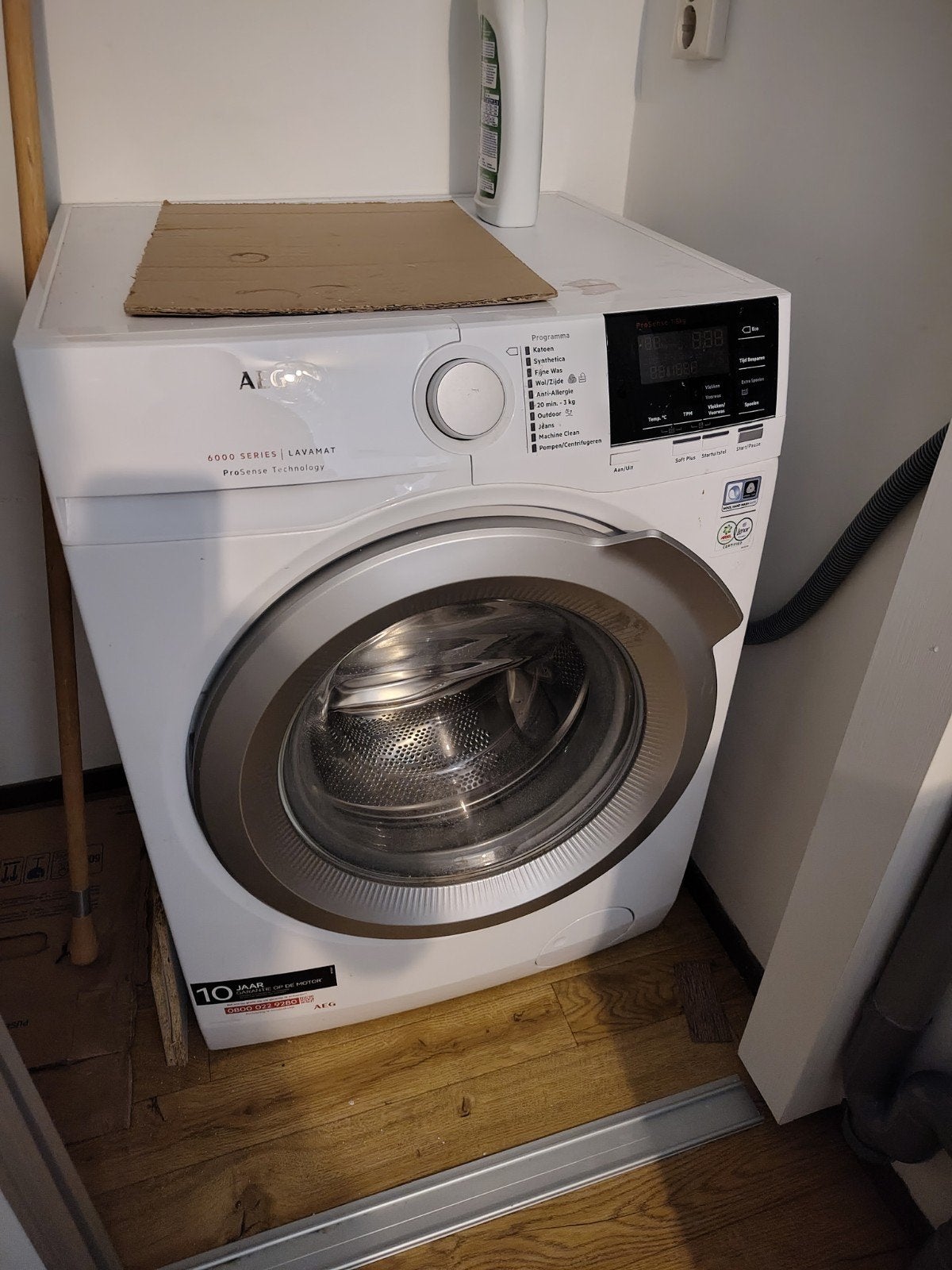 Niet in Arnhem! AEG Lavamat 6000 serie wasmachine zgan!, Witgoed en Apparatuur, 6 tot 8 kg, Ophalen, Voorlader