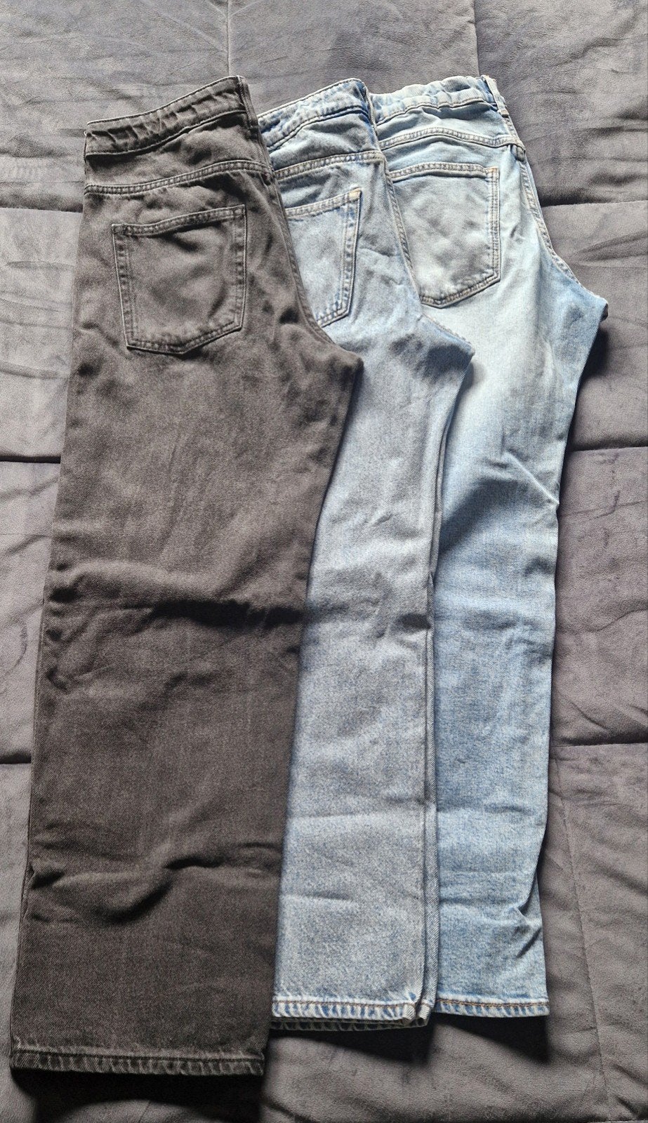 3 H&M Spijkerbroeken Maat 158 Loose Fit, Kinderen en Baby's, Kinderkleding | Maat 158, Broek, Verzenden, H&M, Zo goed als nieuw