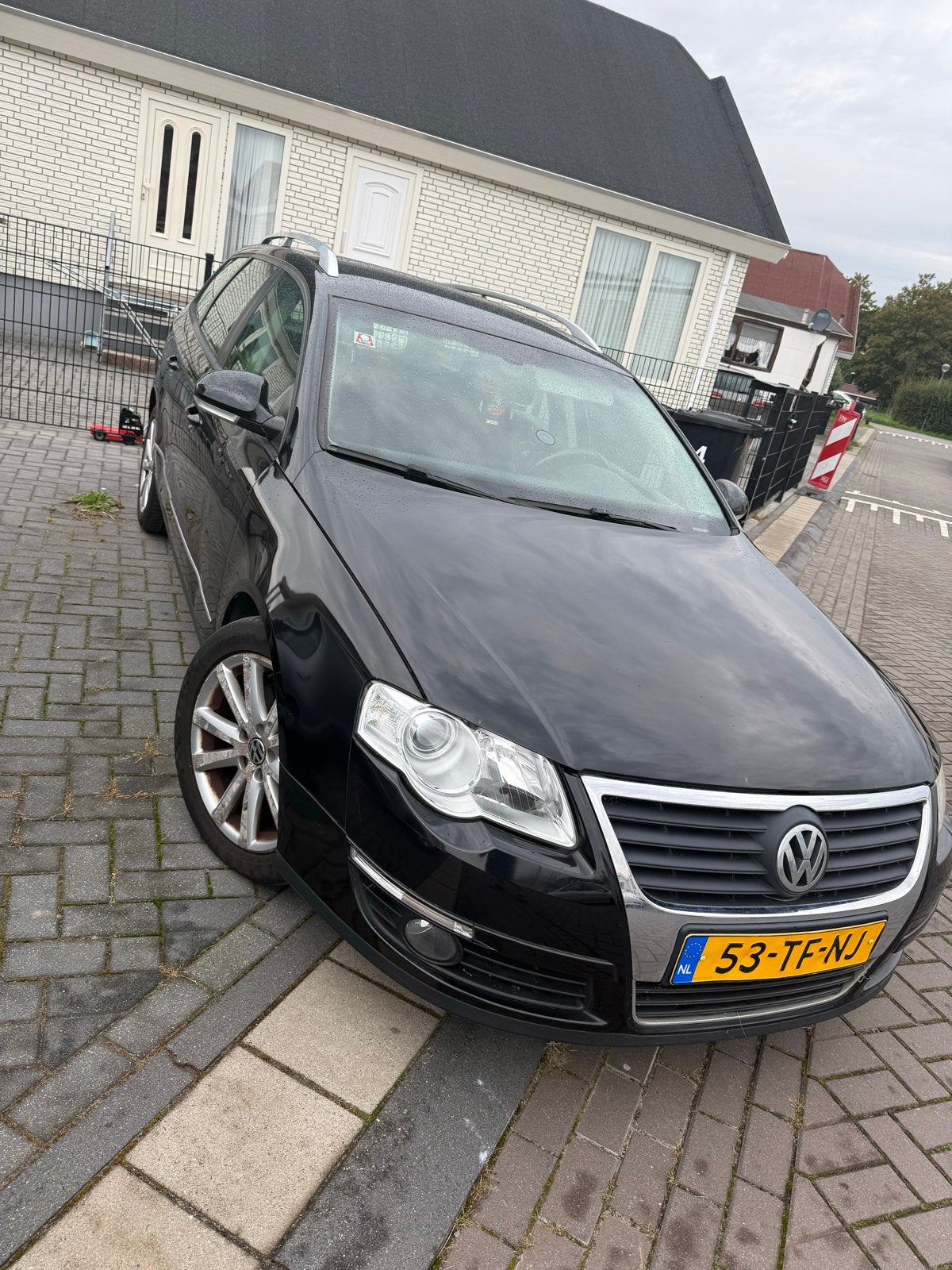 Volkswagen Passat 2.0 FSI 110KW Variant 2006 Zwart, Auto's, Voorwielaandrijving, Zwart, 4 cilinders, 1984 cc
