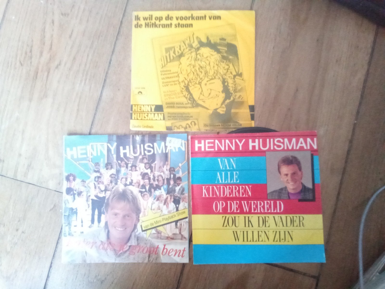 Henny Huisman - 3x 7 inch singles - Nederlandstalig, Cd's en Dvd's, Vinyl Singles, Gebruikt, 7 inch, Ophalen of Verzenden, EP