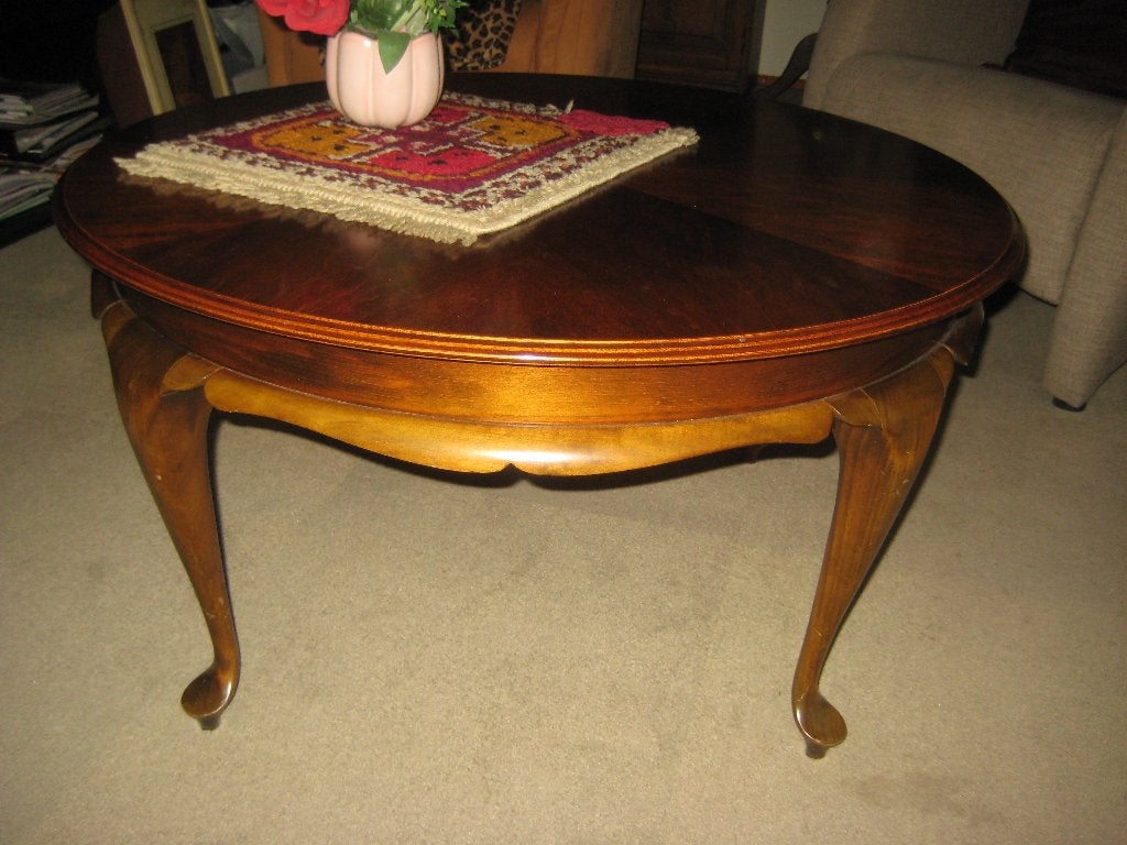 salontafel, Queen Ann, mahoniehout, Antiek en Kunst, Ophalen
