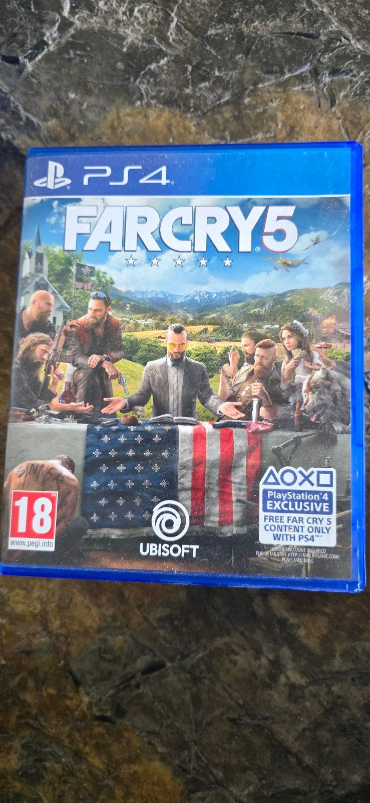 Far Cry 5 PS4 - Actie-avontuur game, Spelcomputers en Games, Avontuur en Actie, Online, Vanaf 18 jaar, 1 speler