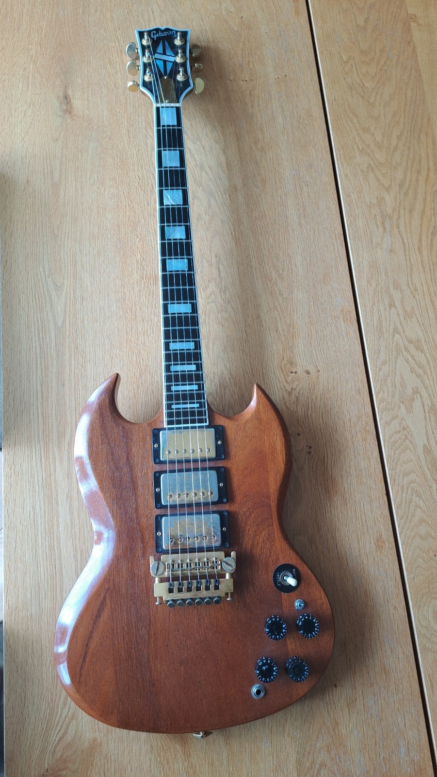 Gibson SG custom 1978 player, Ophalen of Verzenden, Zo goed als nieuw, Solid body, Gibson