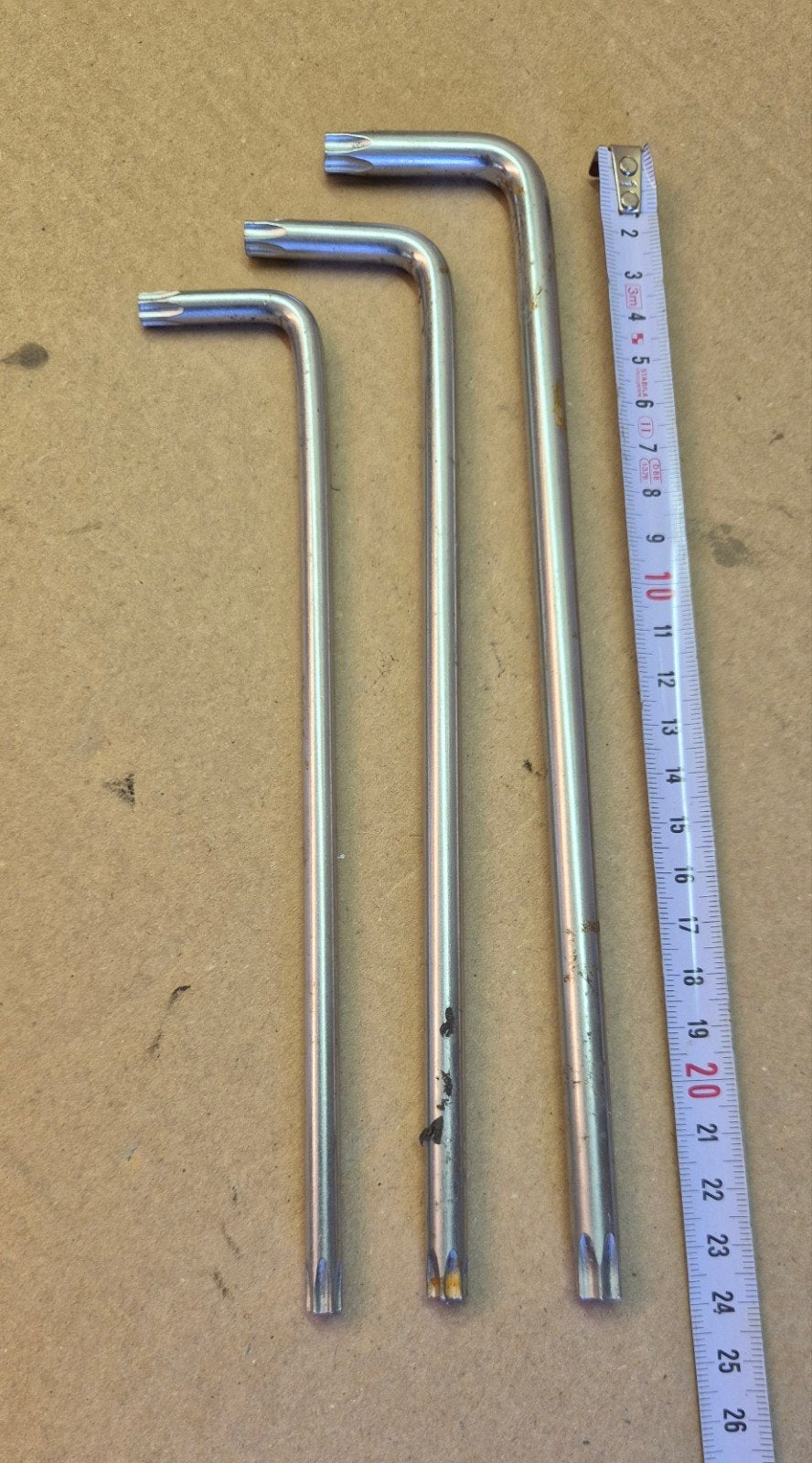 Set torx-sleutels / hoeksleutels
​, Ophalen, Zo goed als nieuw