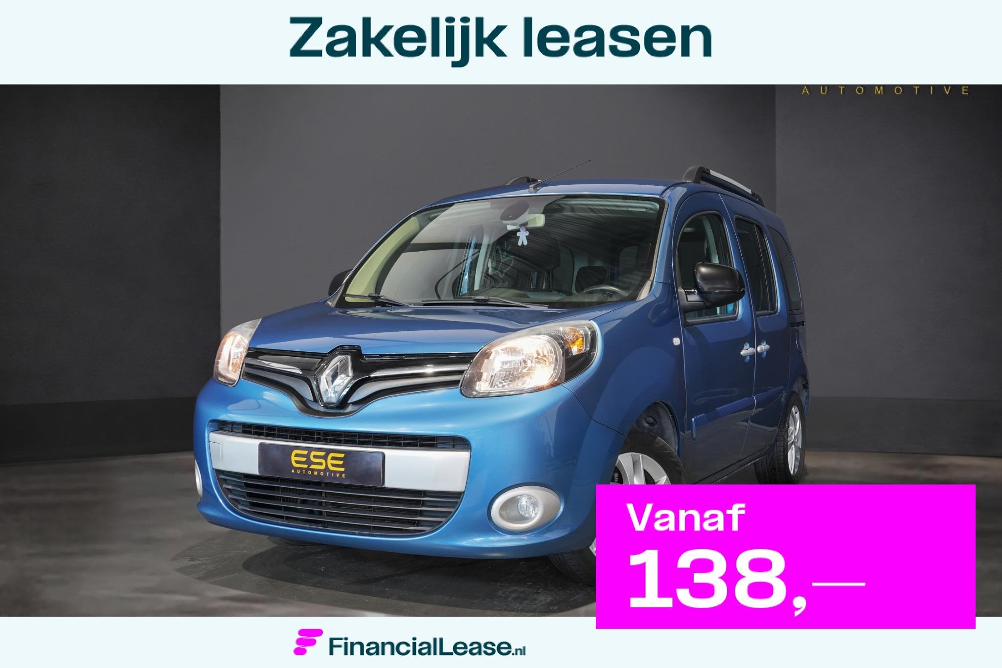 Renault Kangoo 1.2 TCe | Climate | Cruise | Pdc, Voorwielaandrijving, Stof, Gebruikt, 4 cilinders