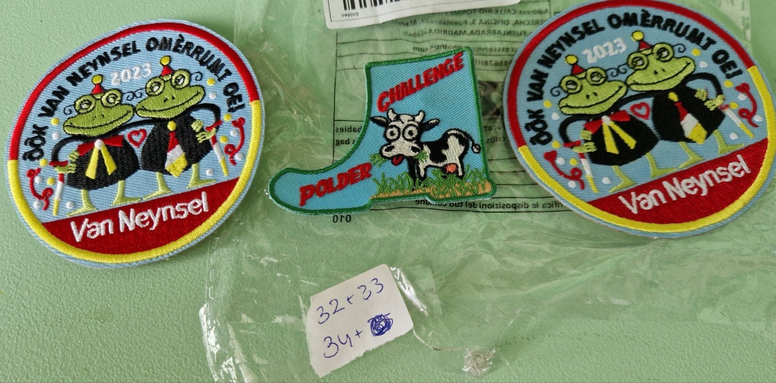 Carnaval emblemen, Ophalen of Verzenden, Nieuw, Jongen of Meisje