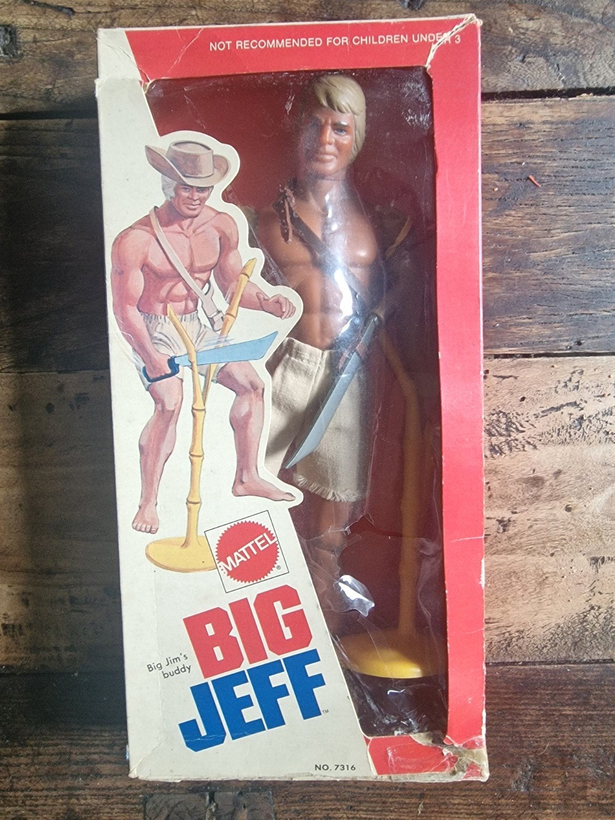 Big Jeff  Mattel, Ophalen of Verzenden, Gebruikt