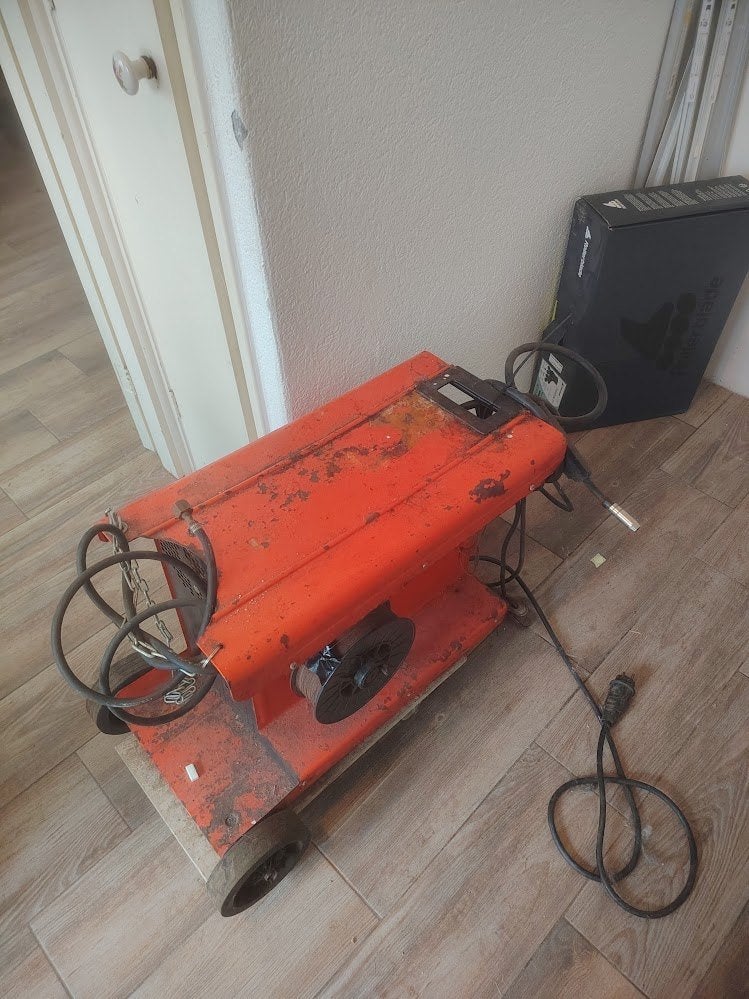 Telwin maxmig 160/1 MIG MAG lasapparaat, Ophalen, Gebruikt, 150 tot 250 ampère, Co2