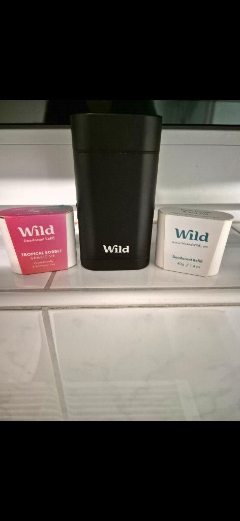 Wild deodorant nieuw(natuurlijke aluminiumvrije formule), Ophalen, Nieuw, Deodorant of Bodyspray