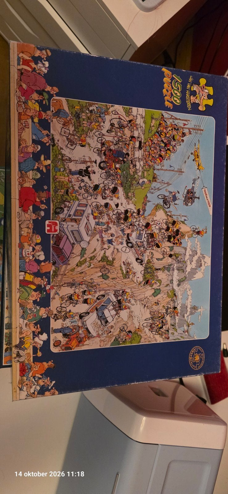 Jan van Haasteren Legpuzzel 1500 stukjes - Tour de France, Hobby en Vrije tijd, Ophalen