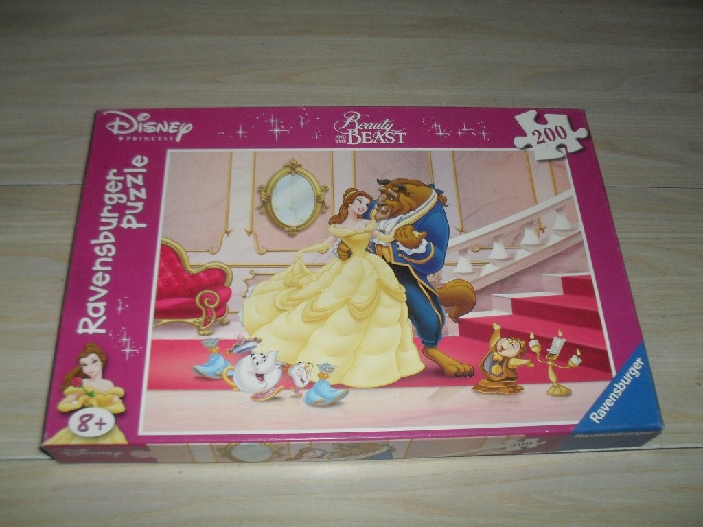 Beauty and the Beast puzzle 200 XXL stukjes, Ophalen, Minder dan 500 stukjes, Zo goed als nieuw, Legpuzzel
