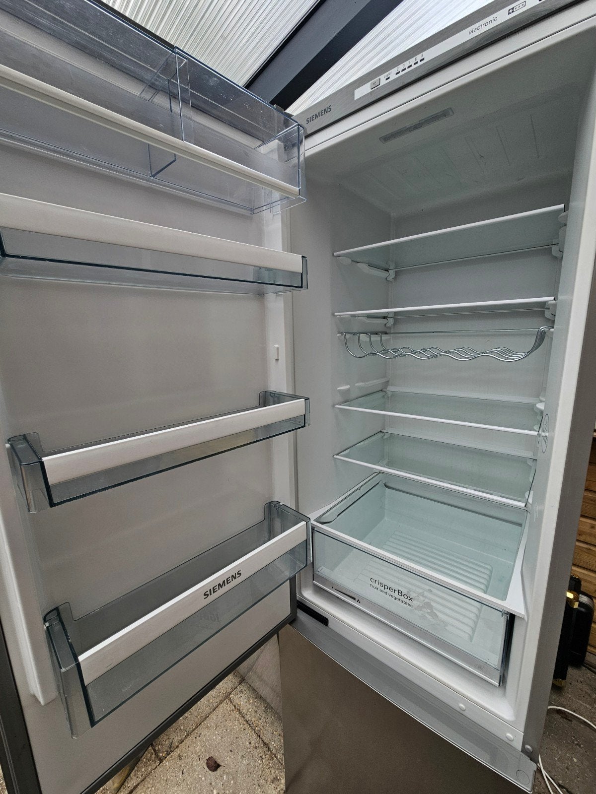 Siemens KG39VVVL30 Koel-vriescombinatie, Ophalen, 200 liter of meer, 60 cm of meer, Met aparte vriezer