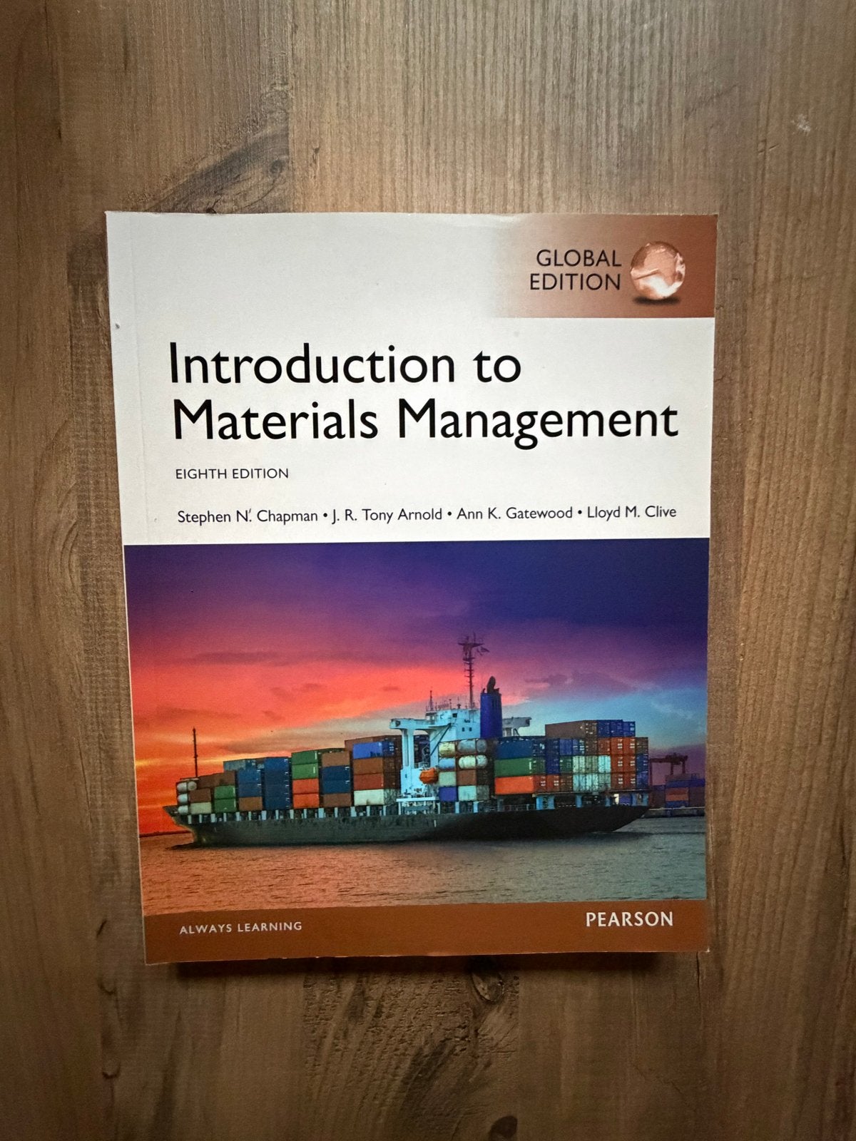 Introduction to Materials Management - Global Edition, Boeken, Ophalen of Verzenden, Gamma, Zo goed als nieuw, HBO