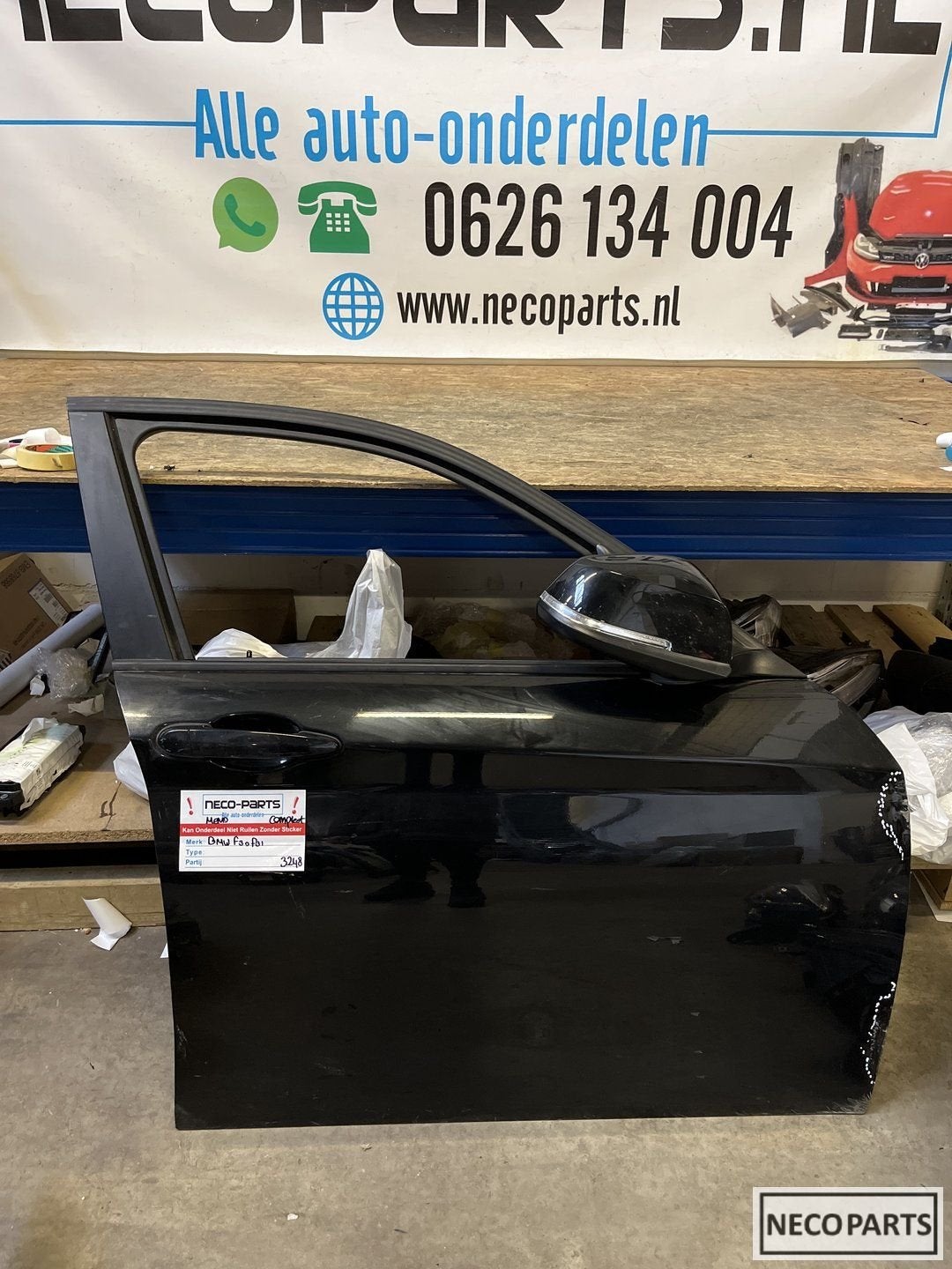 BMW 3 SERIE F31 F30 PORTIER DEUR ORIGINEEL COMPLEET, Gebruikt, -, -, Ophalen of Verzenden