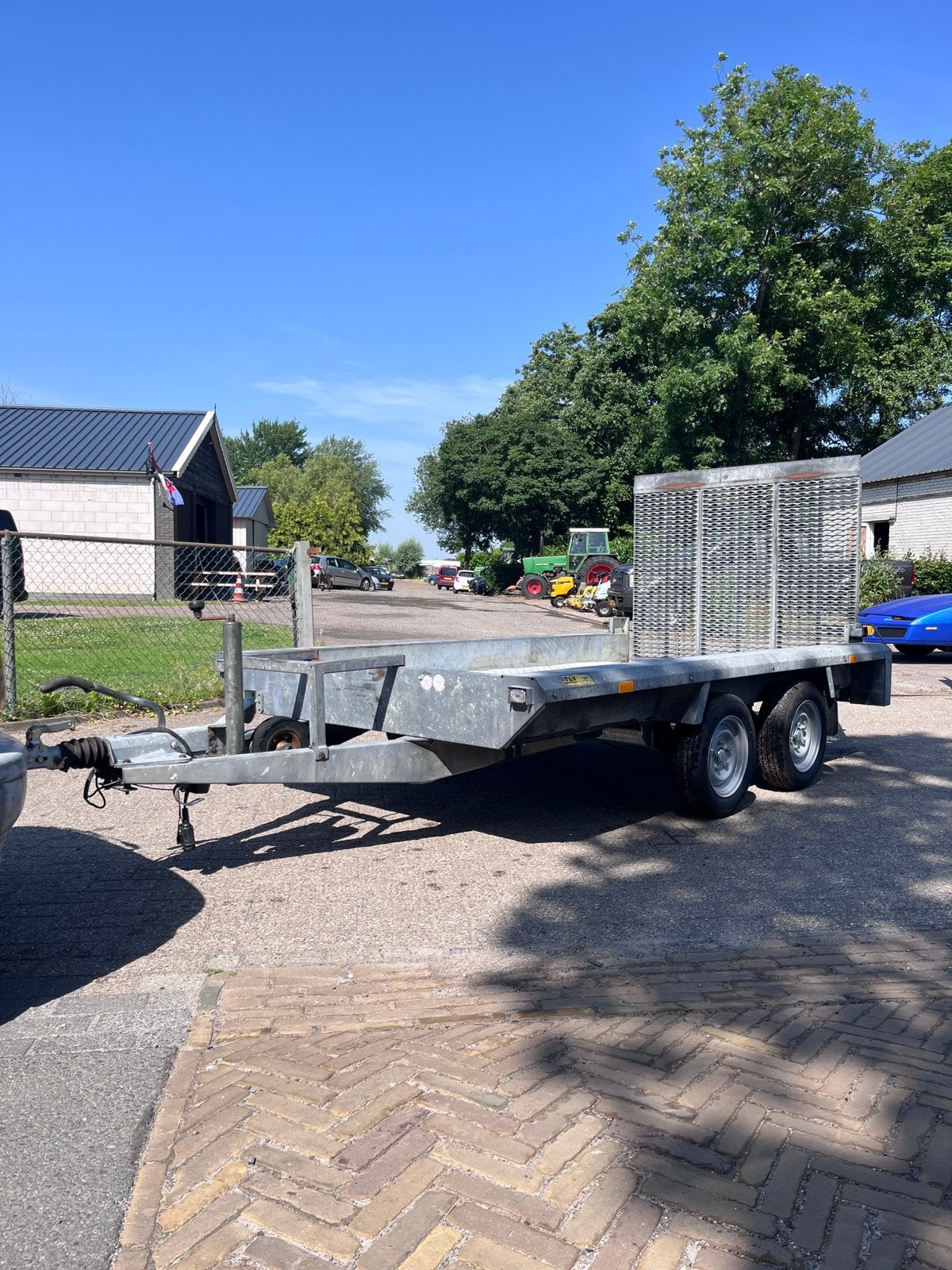 Te koop: Hapert machinetransporter, Ophalen, Trekweg 6 Ulrum, Zo goed als nieuw, TB techniek en Dienstverlening