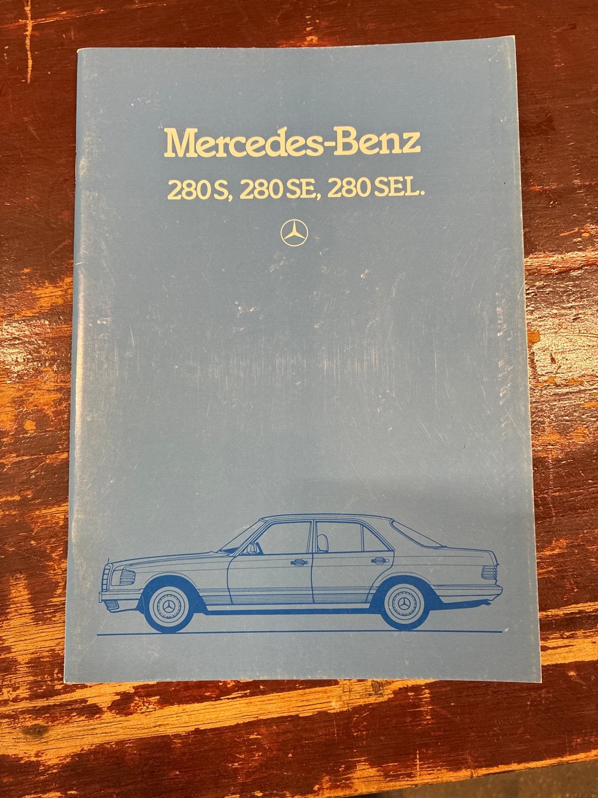 Mercedes-Benz 280S, 280SE, 280SEL Brochure, Ophalen of Verzenden, Zo goed als nieuw, Mercedes
