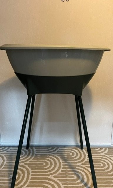 Luma babybad met badstop - mintgroen, Ophalen, Gebruikt, Badje, Overige merken