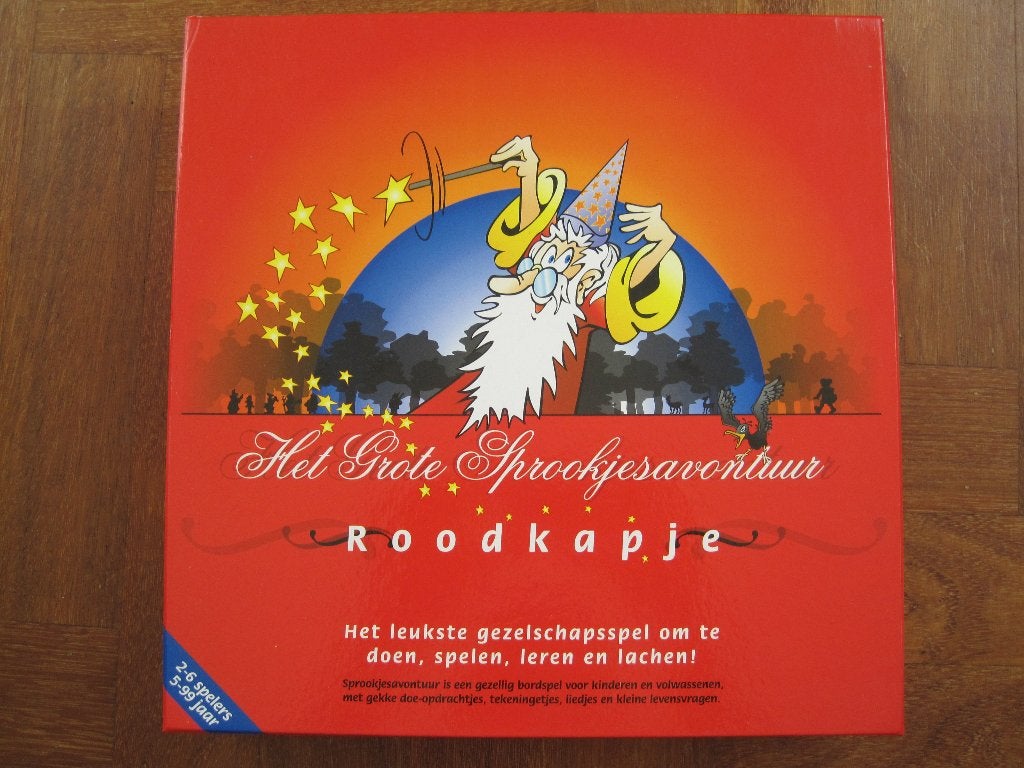 Het Grote Sprookjesavontuur Roodkapje .............. 5+, Kinderen en Baby's, Speelgoed | Educatief en Creatief, Ophalen of Verzenden